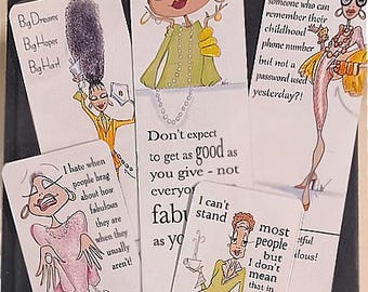 4 Fabulous African American Women Bookmarks, bookmarks bundle for fabulous African American women,