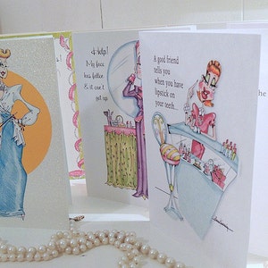 Funny Birthday card, funny women humor greeting cards for her, women humor, funny women cards, funny birthday image 3