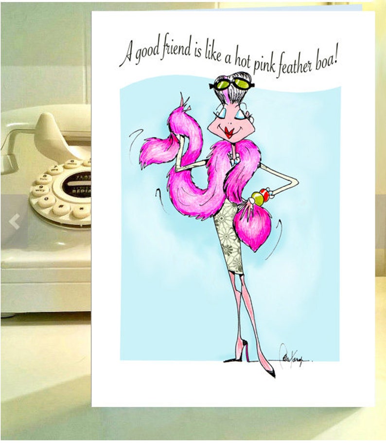 Funny Birthday for Friend Funny Woman Friendship Bff Card Etsy