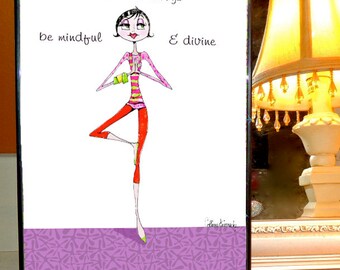 Funny Women Birthday Card Funny Yoga Card Funny Birthday Etsy France
