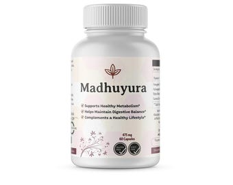 Madhuyura – Healthy Metabolism* & Digestive Wellness* – 60 Capsules (1 Month Supply)