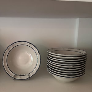 Vintage Hearthside Brambleberry Stoneware Bowl Set of 4