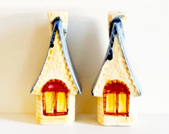 Kitschy Collectible Cottage Salt & Pepper Shakers | Made in Japan