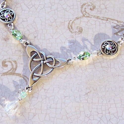 Celtic Necklace Outlander Scottish Jewelry Celtic Etsy