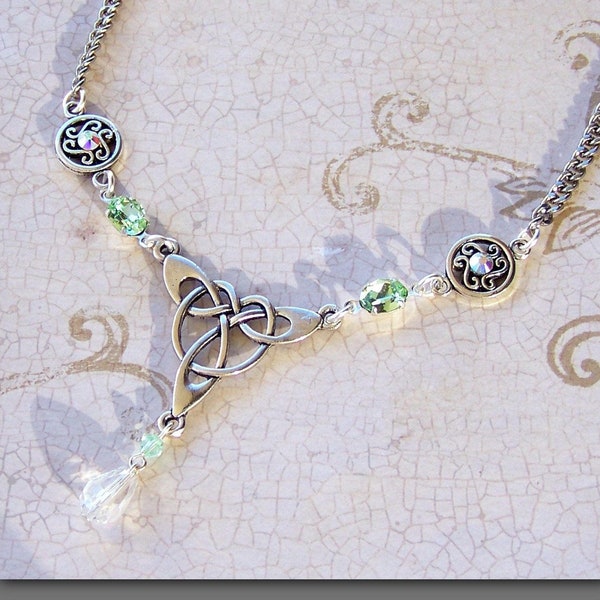 Celtic Necklace - Outlander - Scottish Jewelry, Celtic Jewelry, Outlander Necklace, Scottish Necklace, Celtic Knot, Irish Jewelry, Victorian