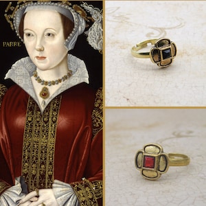 Historical Reproduction, Tudor Ring, Medieval Ring, Catherine Parr, Jane Seymour, Tudor Replica, Medieval Jewelry, Anne Boleyn, Renaissance