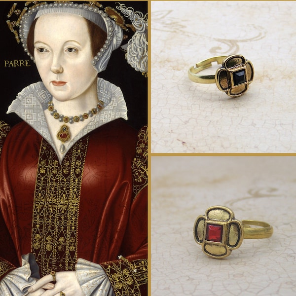 Historical Reproduction, Tudor Ring, Medieval Ring, Catherine Parr, Jane Seymour, Tudor Replica, Medieval Jewelry, Anne Boleyn, Renaissance