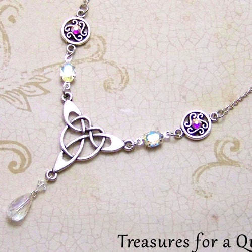 Celtic Necklace Outlander Scottish Jewelry Celtic Etsy
