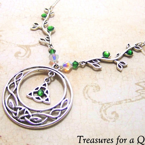 Celtic Necklace Outlander Scottish Jewelry Celtic Etsy