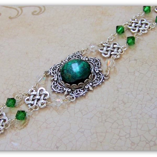 Celtic Bracelet - Outlander - Scottish Jewelry, Celtic Jewelry, Celtic Wedding, Scottish Bracelet, Celtic Knot, Irish Jewelry, Medieval
