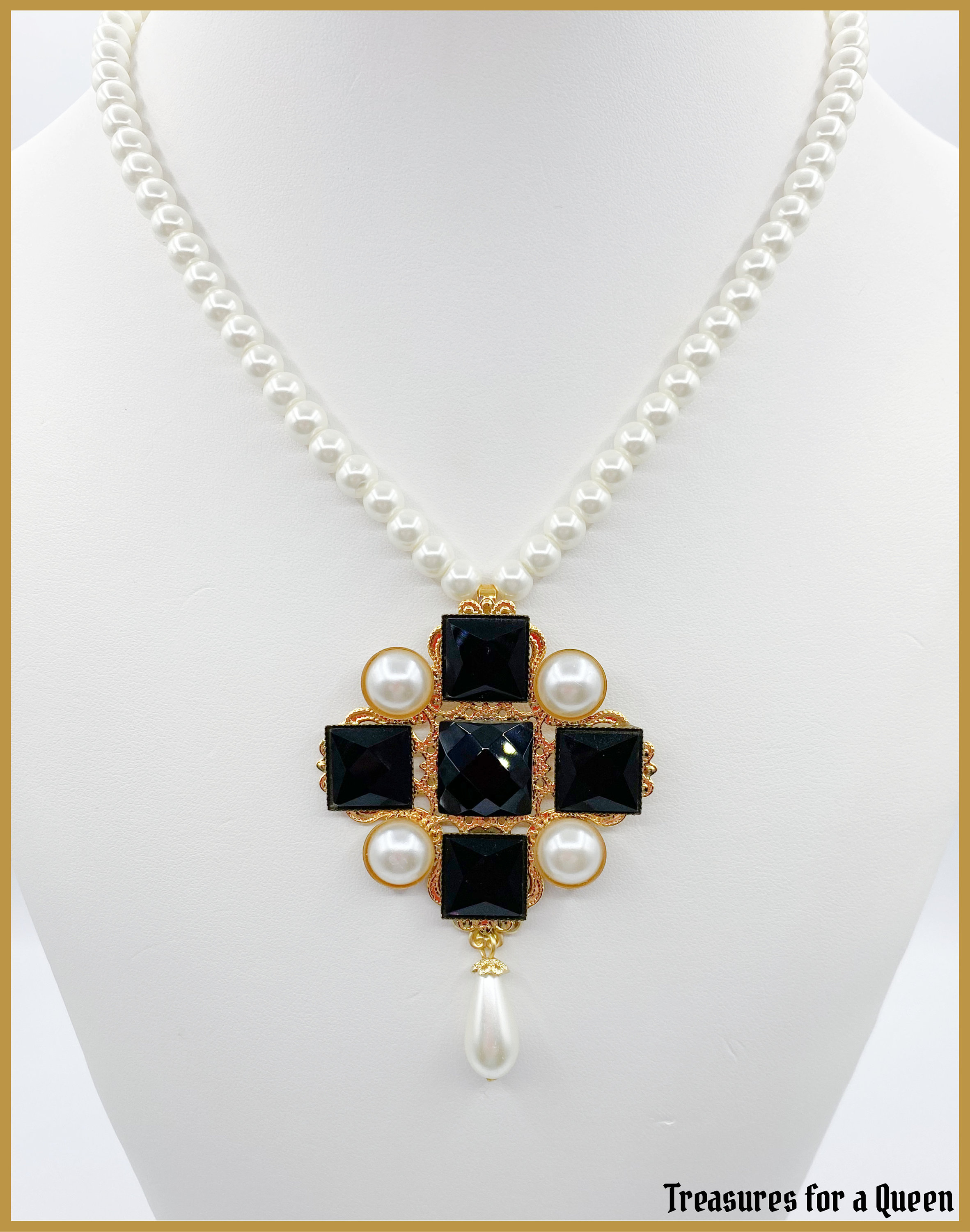 Tudor Replica Necklace - Holbein Renaissance Reproduction