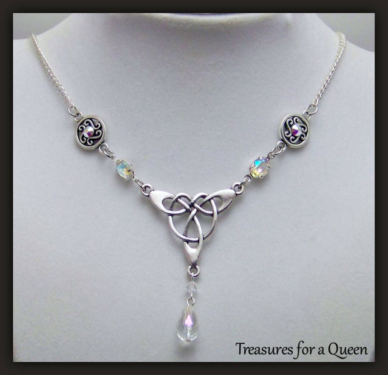 Celtic Necklace Outlander Scottish Jewelry Celtic Etsy