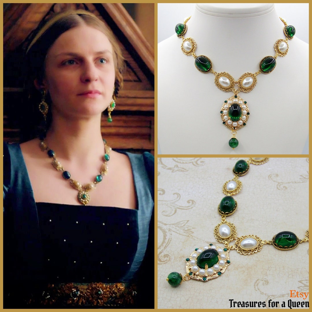 Anne Neville Tudor the White Queen Replica Necklace Medieval - Etsy