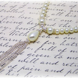 Medieval Necklace - Medieval Jewelry - Pearl Necklace, Renaissance, Tudor Replica, Anne Boleyn Replica, Elizabethan