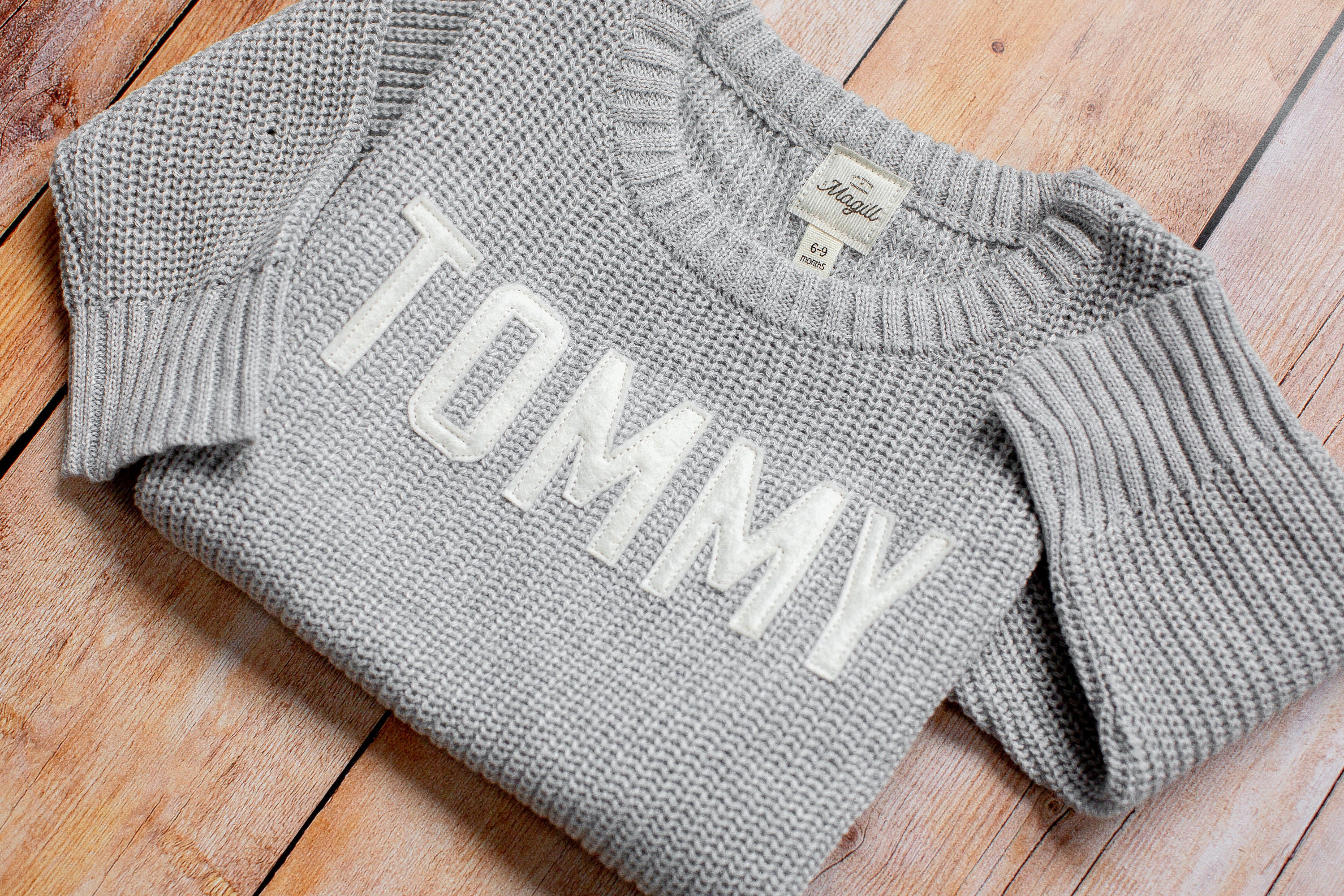 Buy Custom Toddler Sweater With Name Gift for Toddler Girl