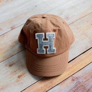 Gorra de béisbol para bebé, regalo de cumpleaños para niño pequeño, gorra de béisbol con inicial para niño pequeño, gorra de béisbol personalizada para niño, gorra con nombre preppy para niño pequeño, gorra de béisbol para bebé
