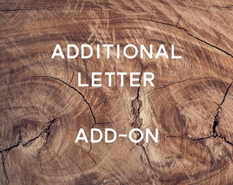 Additional Letter Add-On