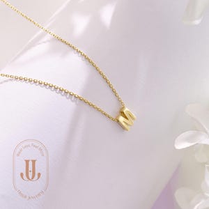Anfang Halskette-Buchstabe Halskette-Personalisierte Name Halskette-Zierliche Gold Buchstabe Halskette-Weihnachtsgeschenk-Minimalist Halskette-Monogramm Halskette