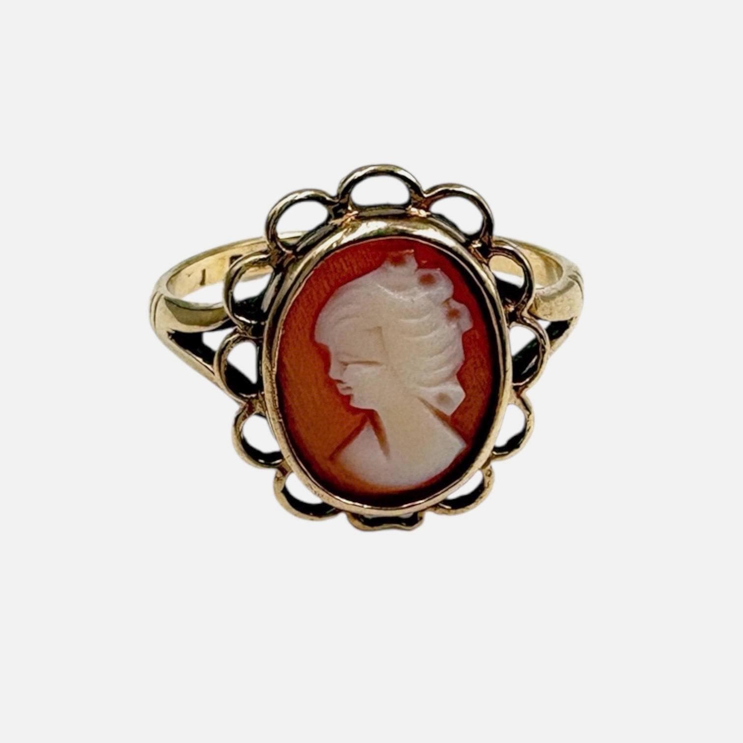 Vintage signed cameo - Etsy 日本