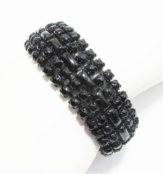 WEISS  bracelet, Weiss black ceramic "gems"  Brace