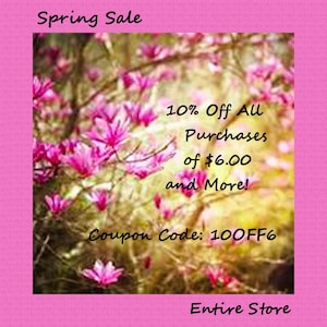 10% Off Purchases Sale - Entire Store - Discount Coupon Code - all Beading, Sewing, Millinery, Knitting, Crocheting Patterns, Repro Books