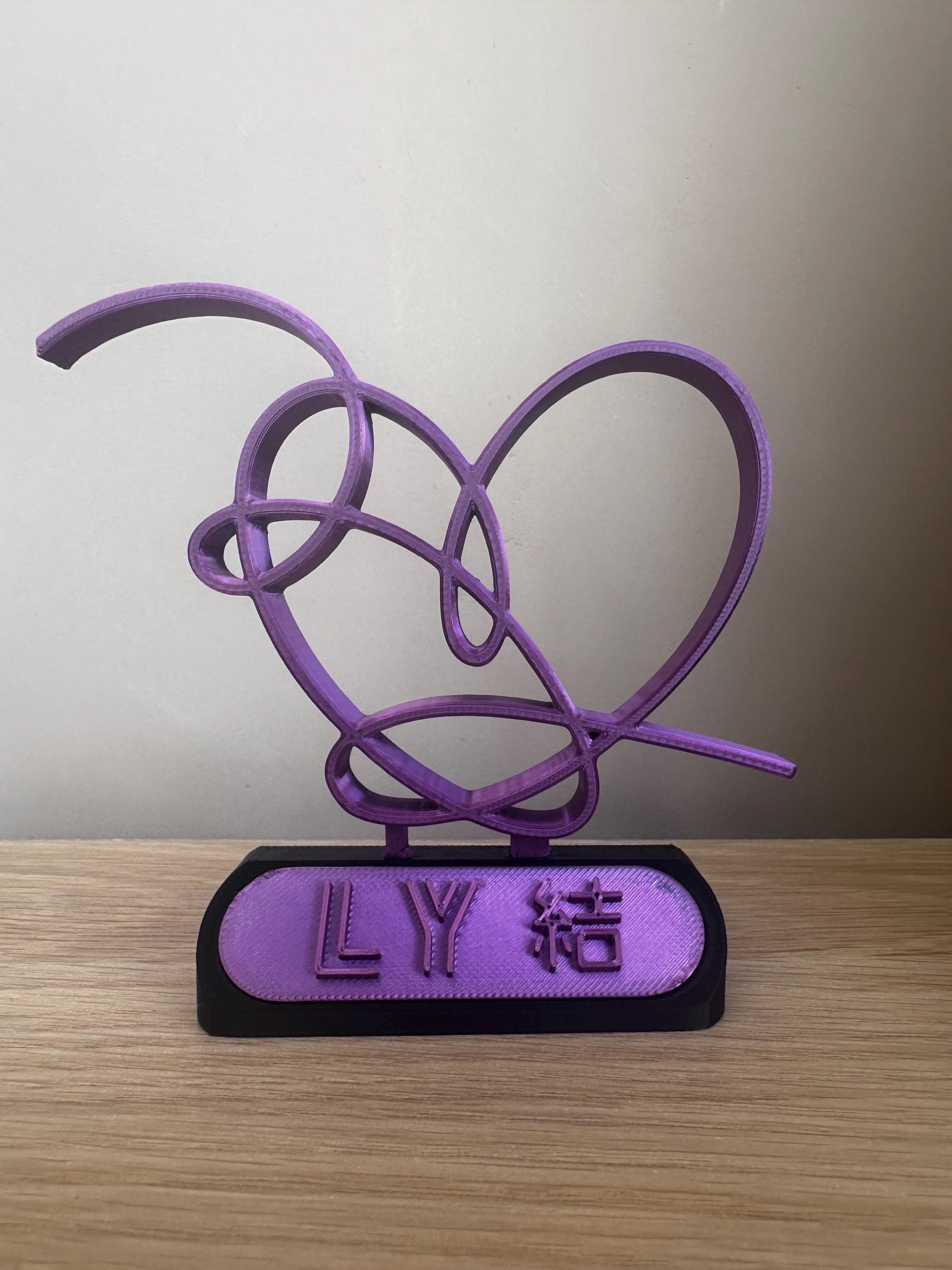 BTS LOVE YOURSELF ARMYブース テヒョン V 会場限定 BTS Love Yourself: Answer Heart Standee - Etsy