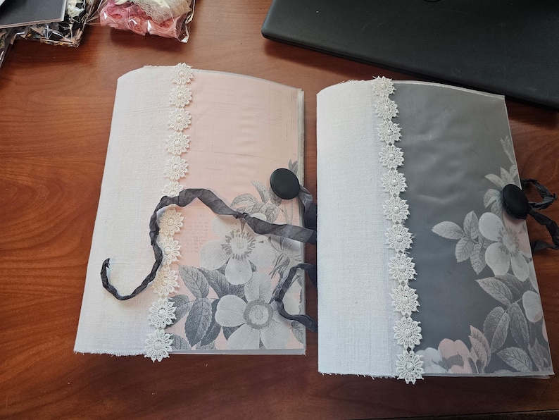 Two Ribbon Journal Naked Junk Journal Kit - Etsy