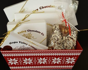 Gift Basket with Assorted Chocolates for any occasion or holiday