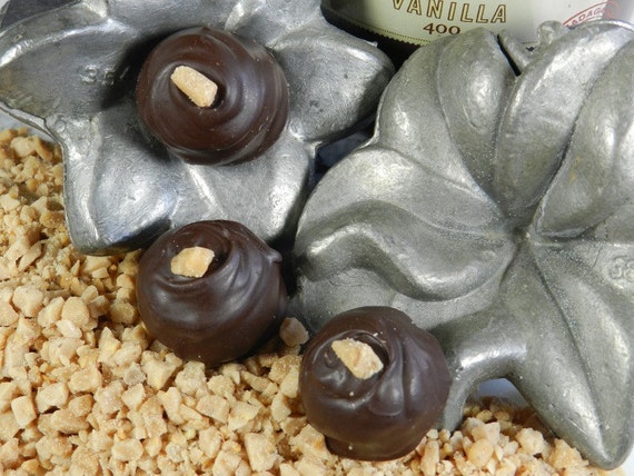 English Toffee Truffles with Pink Himalayan Sea Salt Il_570xn