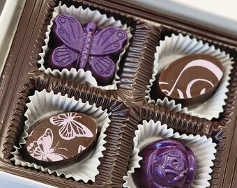 Mother's Day, Assorted Chocolate Truffles, Chocolate Bon Bons, Gifts for Mom, Gifts for Her