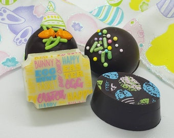 Easter, Dark Chocolate, Chocolate Truffles, Hostess Gift