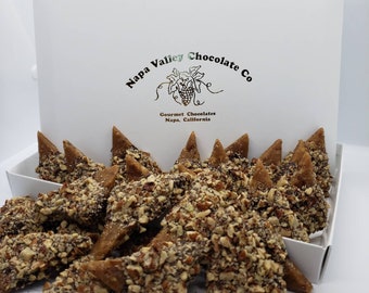 English Toffee, Butter Toffee, Butter Crunch, Toffee, Almond Toffee, Pecan Toffee from Napa Valley Chocolate Company