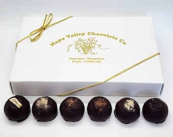 12 Pc. Far East Inspired Truffle Collection from Napa Valley Chocolate Company