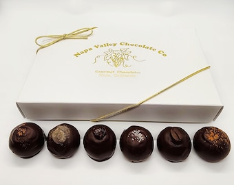 12 Pc. Wine Pairing Truffles from Napa Valley Chocolate Company