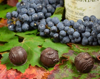 Pinot Noir Chocolate Truffles from Napa Valley Chocolate Company