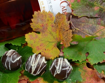 Rosé Chocolate Truffles from Napa Valley Chocolate Company