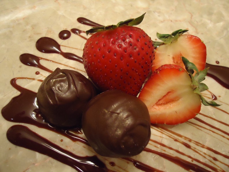 Strawberry and Balsamic Chocolate Truffles from Napa Valley Chocolate Company image 1