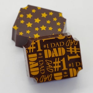 Father's Day, Gifts for Dad, 1 Dad, Stout Truffles, Espresso Truffles, Dark Chocolate Truffles, Salted Caramels image 4