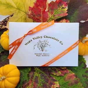 Pecan Caramels, Dark Chocolate Covered Caramels, from Napa Valley Chocolate Company, Thanksgiving, Dessert Table, Hostess Gift image 2