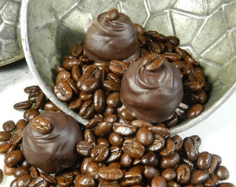 Dark Rich Espresso Chocolate Truffles from Napa Valley Chocolate Company