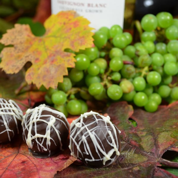 Sauvignon Blanc Chocolate Truffles from Napa Valley Chocolate Company