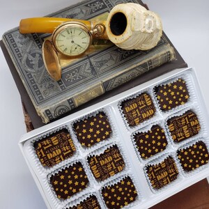 Father's Day, Gifts for Dad, 1 Dad, Stout Truffles, Espresso Truffles, Dark Chocolate Truffles, Salted Caramels image 3