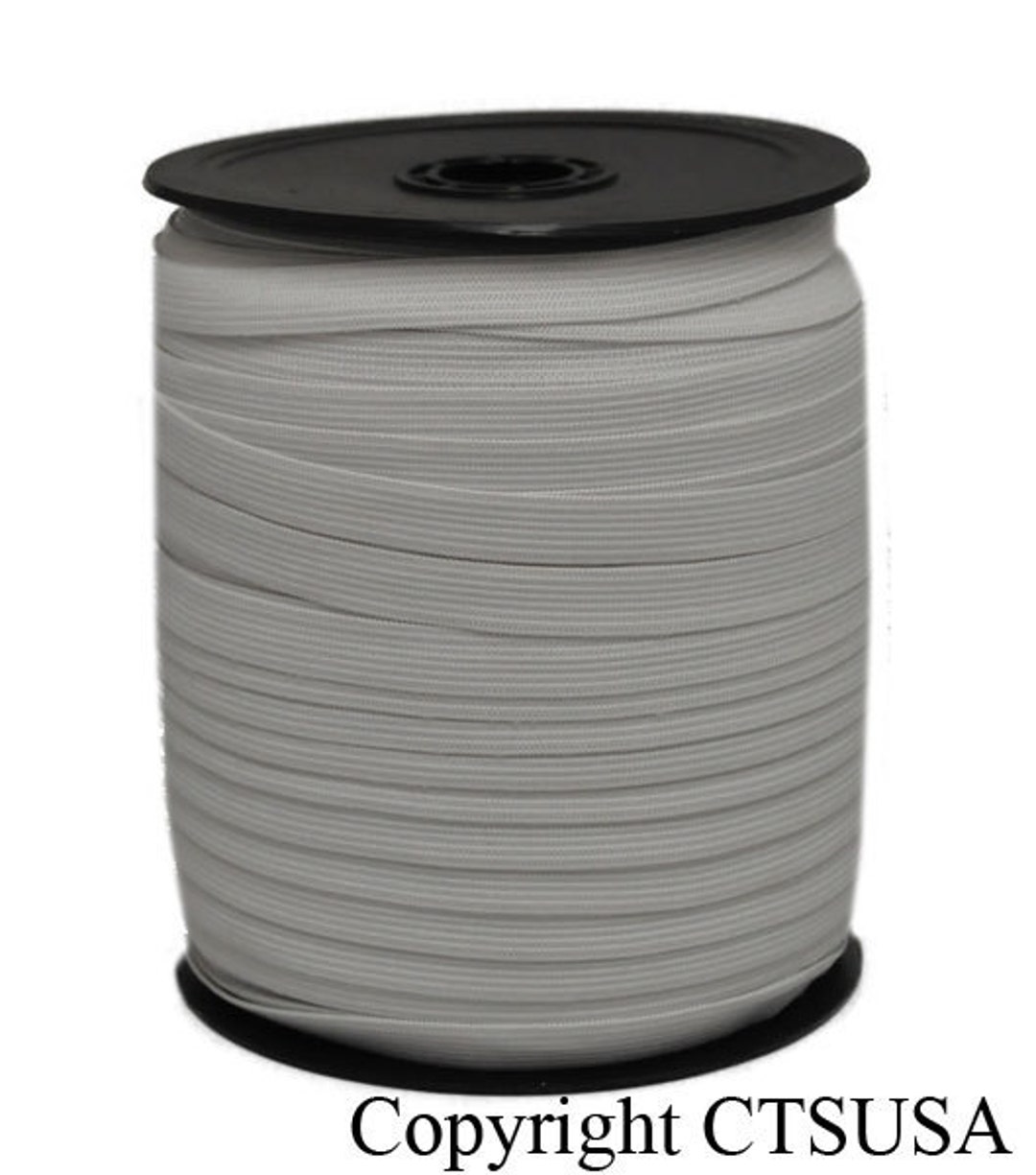 Elastic 1/4 inch Beige Per 144YD Roll main image 0