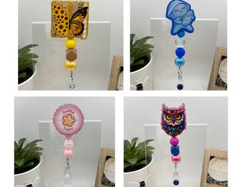 Glove Baby Reel Fall Accessories Badge Reels Work Buddies Pink Clip