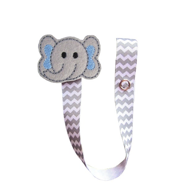Felt Pacifier Clip Etsy