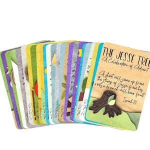 Children's Jesse Tree Advent Cards ~ Corresponds with The Jesus Storybook Bible