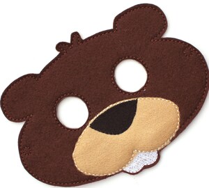 Lot De 12 Masques Animaux En Feutre Pour Enfants – Hérisson Et Autres Motifs, Pour Fêtes, Anniversaire, Halloween, Déguisement