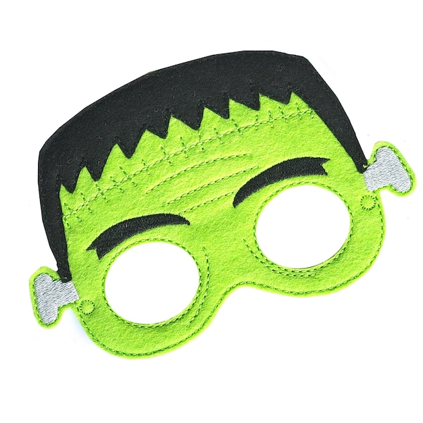 Kids Frankenstein Mask, Monster Mask, Frankenstein Costume, Monster Costume, Kids Face Mask, Halloween Costume, Dress Up, Party Favors,