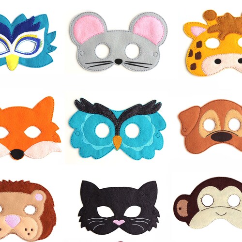 Buy Pick Any 3 Kids Masks Kids Mask Felt Mask Kids Face Mask Online in India - Etsy Buy Pick Any 3 Kids Masks Kids Mask Felt Mask Kids Face Mask Online in India - Etsy