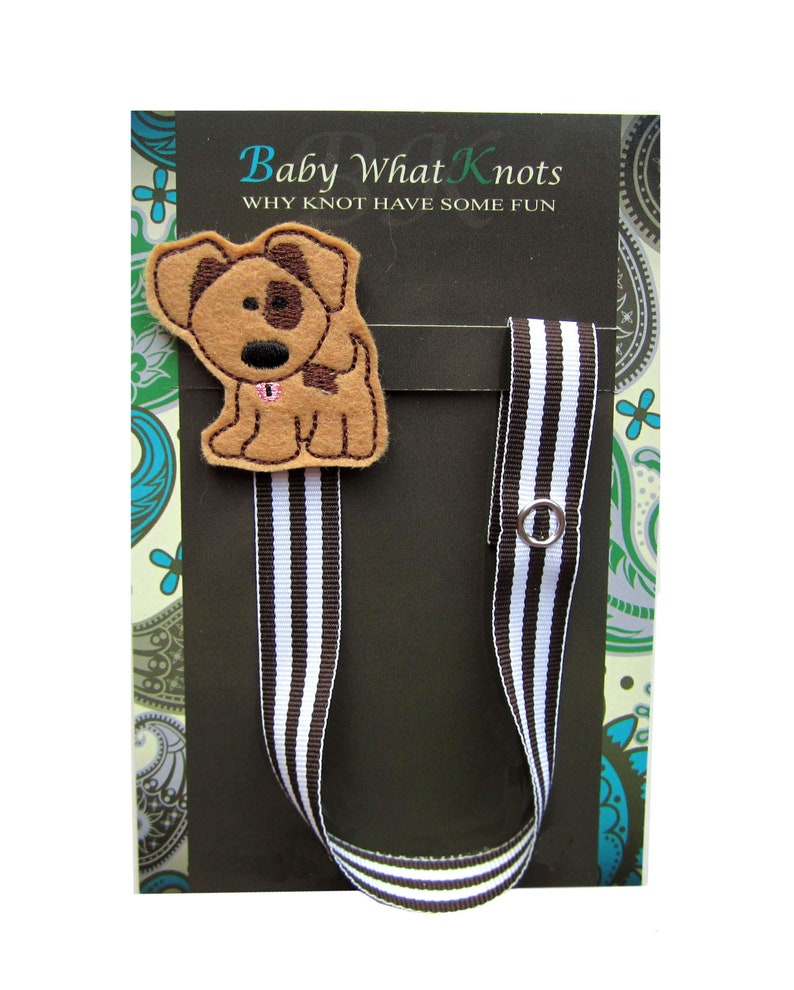 Puppy Dog Pacifier Clip Dog Pacifier Clip Animal Pacifier Etsy